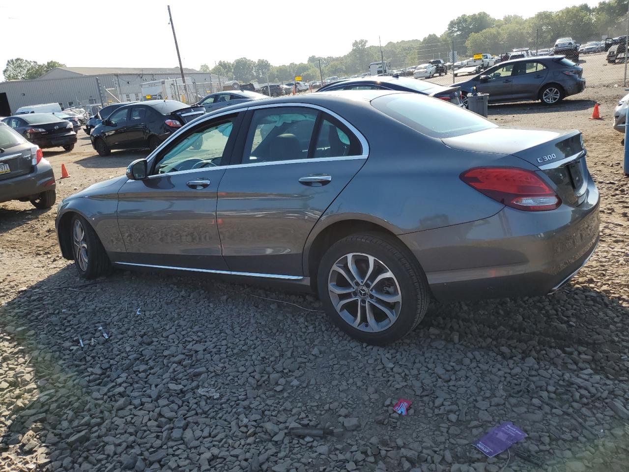 Lot #2977051650 2018 MERCEDES-BENZ C 300 4MAT