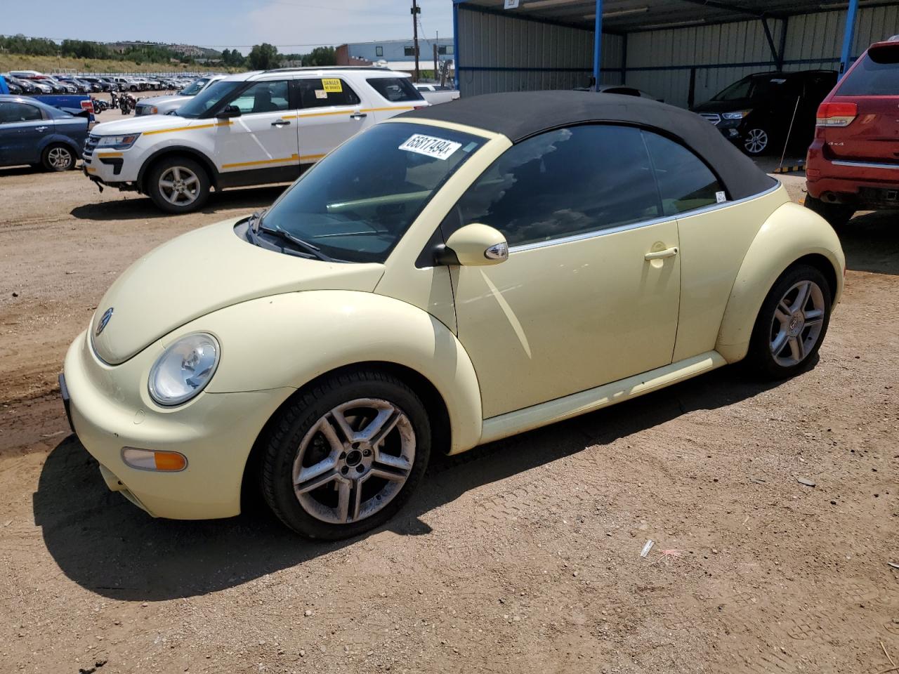 Lot #2735897045 2004 VOLKSWAGEN NEW BEETLE