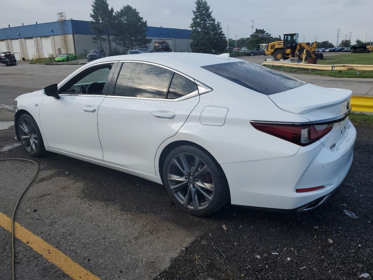 LEXUS ES 350 F S 2020 white  gas 58AGZ1B15LU065525 photo #3