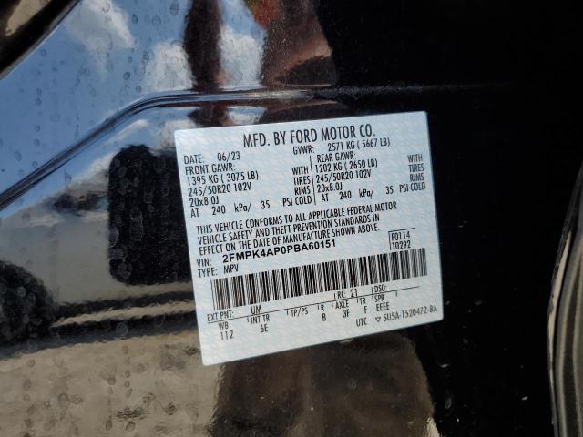 2023 FORD EDGE ST - 2FMPK4AP0PBA60151