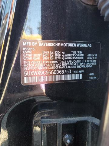 VIN 5UXWX9C56G0D66753 2016 BMW X3, Xdrive28I no.13