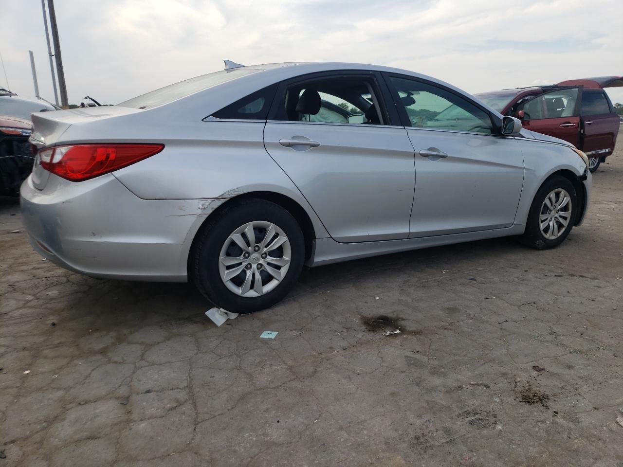 Lot #2771416366 2012 HYUNDAI SONATA GLS