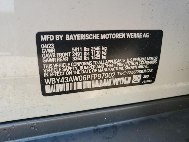 2023 BMW I4 EDRIVE - WBY43AW06PFP97902
