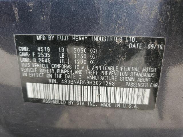 2017 SUBARU LEGACY SPO 4S3BNAR69H3021298