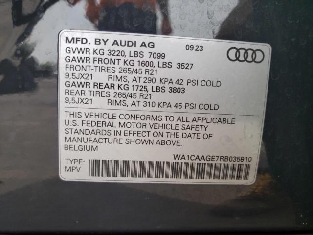 2024 AUDI Q8 E-TRON - WA1CAAGE7RB035910