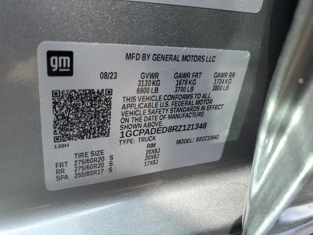 2024 CHEVROLET SILVERADO - 1GCPADED8RZ121348