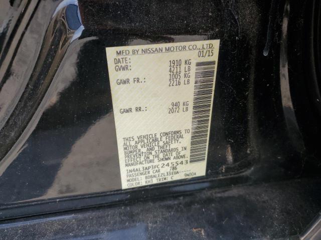 2015 NISSAN ALTIMA 2.5 - 1N4AL3AP3FC245543
