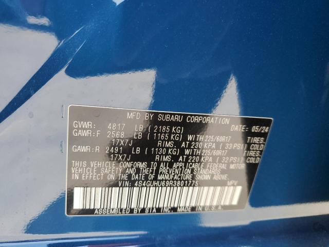 2024 SUBARU CROSSTREK - 4S4GUHU69R3801775