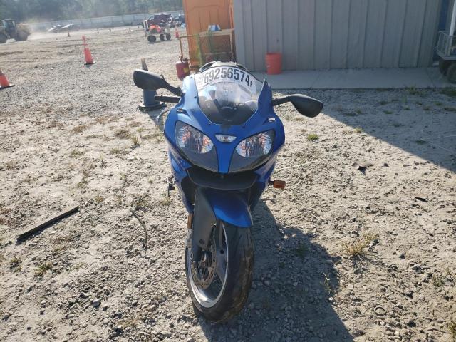 KAWASAKI ZX600 J1 2008 blue racer gas JKAZX4J138A073767 photo #3