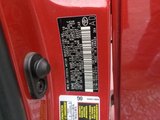 2018 TOYOTA COROLLA L - 2T1BURHE1JC087769