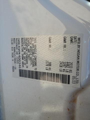 2023 NISSAN ALTIMA SR - 1N4BL4CW4PN400346