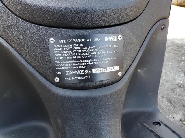 2024 PIAGGIO LIBERTY 15 ZAPM898G6R7004783