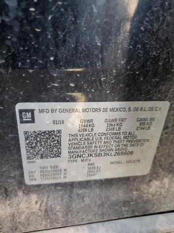 2019 CHEVROLET TRAX LS - 3GNCJKSB3KL265609