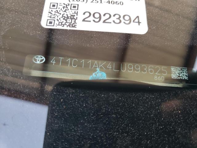 2020 TOYOTA CAMRY LE - 4T1C11AK4LU993625