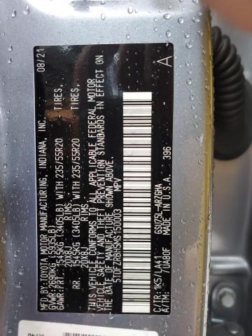 2021 TOYOTA HIGHLANDER - 5TDFZRBH5MS150003