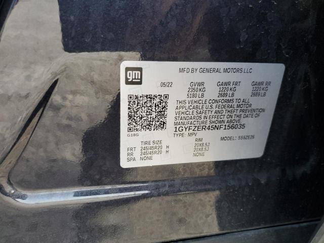 2022 CADILLAC XT4 SPORT - 1GYFZER45NF156035