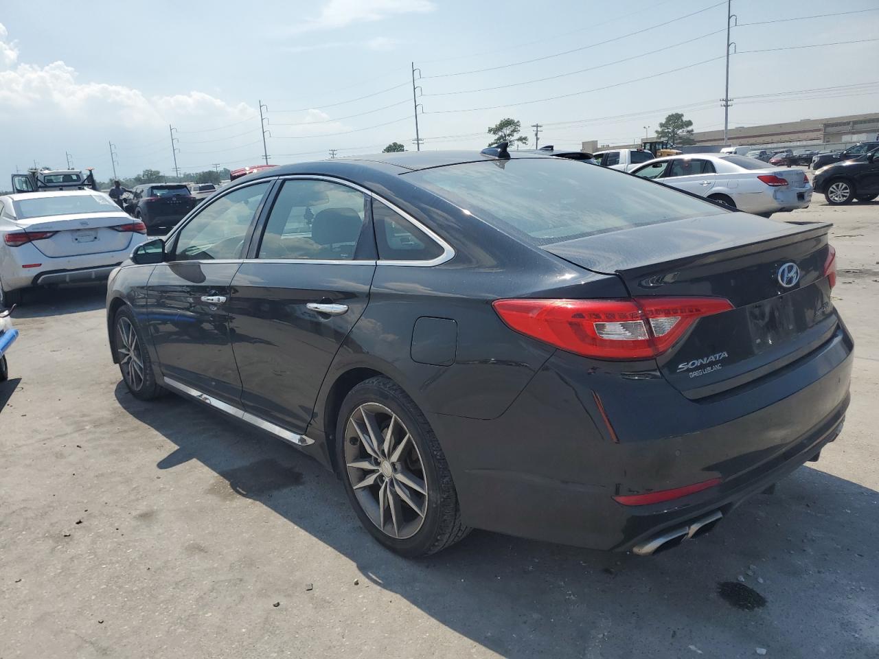 Lot #2972156136 2015 HYUNDAI SONATA SPO