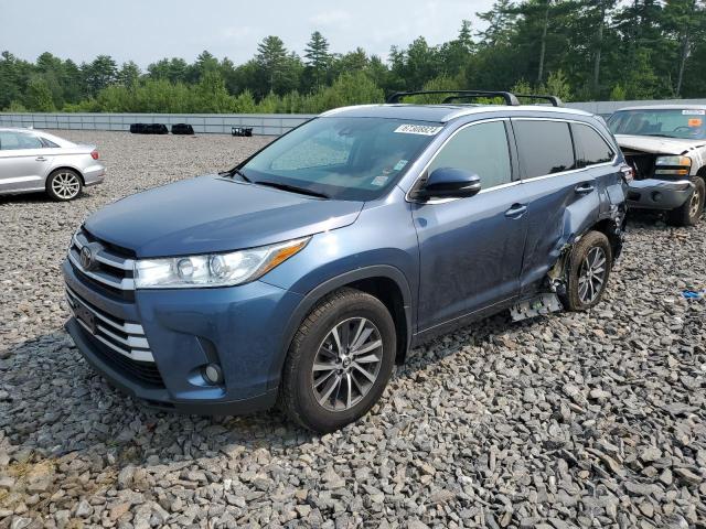 VIN 5TDJZRFH7HS358071 2017 Toyota Highlander, SE no.1