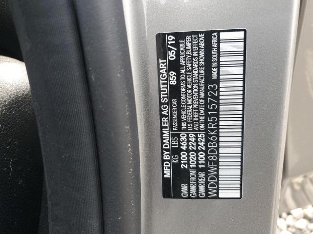 2019 MERCEDES-BENZ C 300 - WDDWF8DB6KR515723