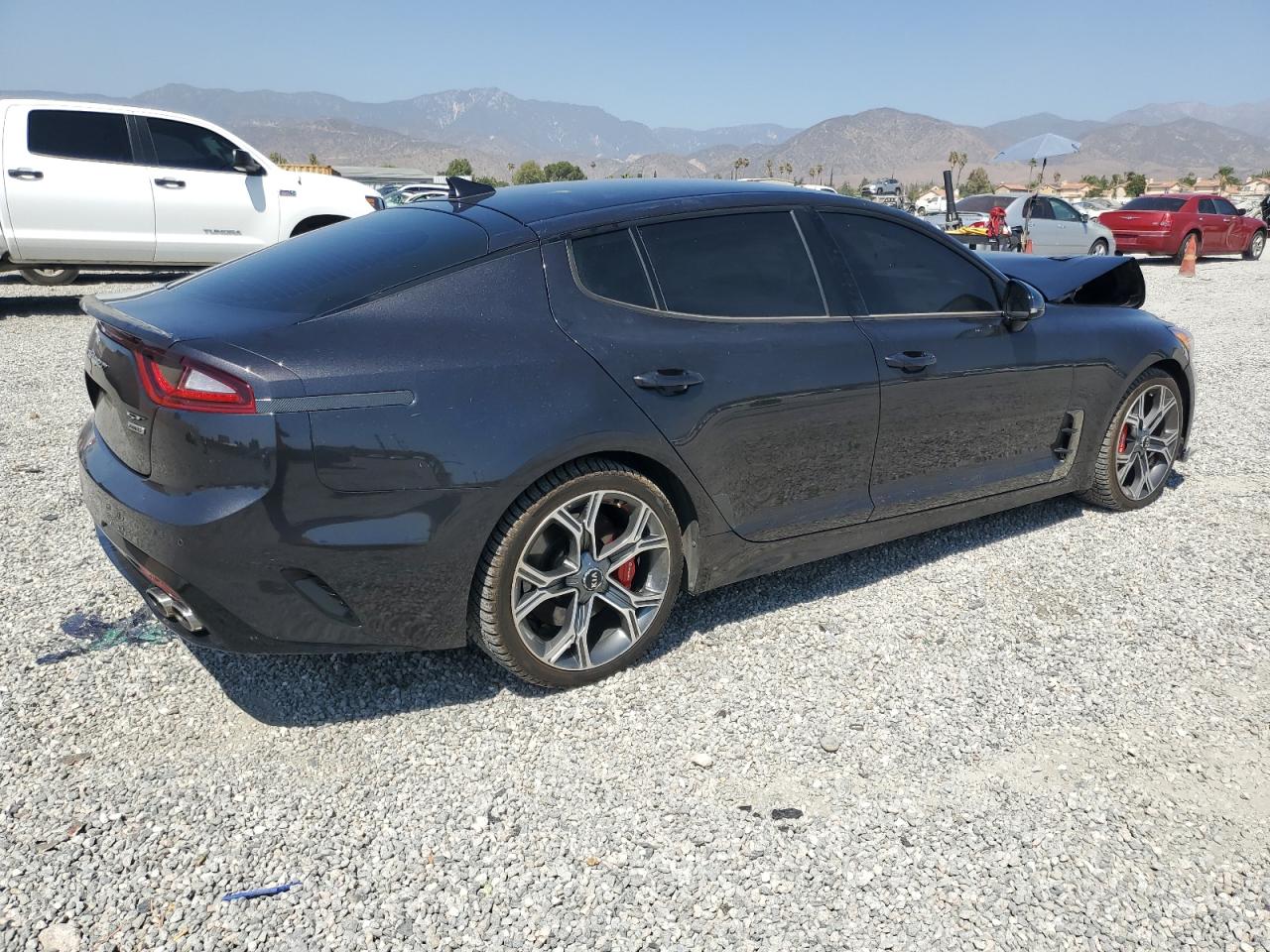 KIA STINGER GT 2021 charcoal  gas KNAE35LC6M6091744 photo #4