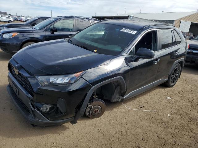 TOYOTA RAV4 LE 2019 black  gas JTMH1RFV6KJ016269 photo #1