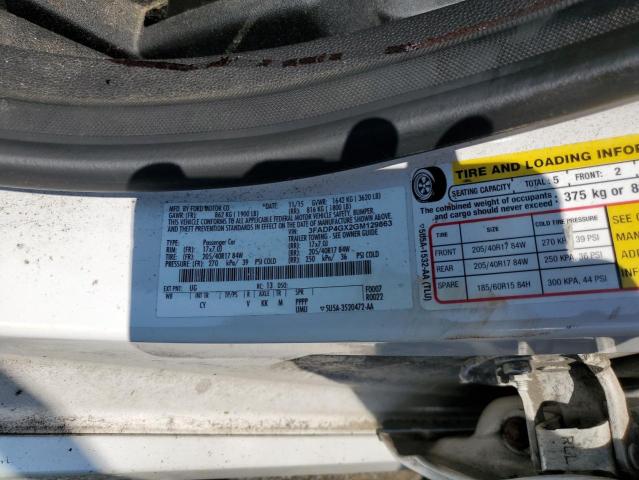 2016 FORD FIESTA ST - 3FADP4GX2GM129863