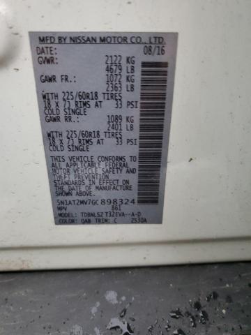2016 NISSAN ROGUE S - 5N1AT2MV7GC898324