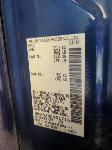 2016 NISSAN 200SX BASE 1N4AA6AP1GC901716