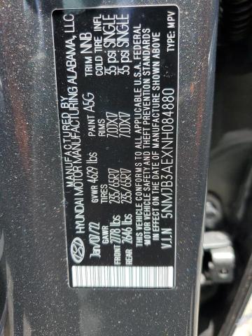 2022 HYUNDAI TUCSON SEL - 5NMJB3AEXNH084880