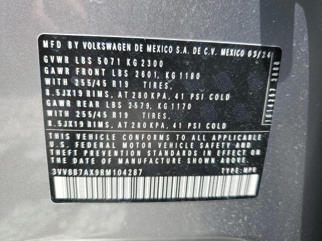 2024 VOLKSWAGEN TIGUAN SE - 3VV8B7AX9RM104287
