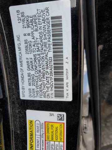 2019 HONDA ACCORD SPO - 1HGCV1F35KA027523