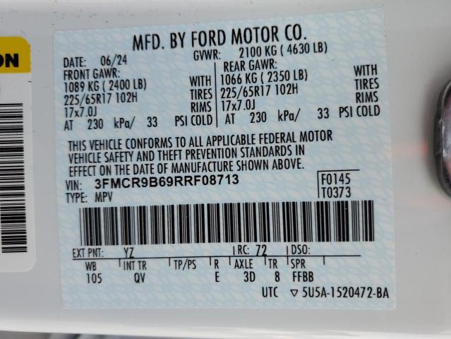 2024 FORD BRONCO SPO - 3FMCR9B69RRF08713