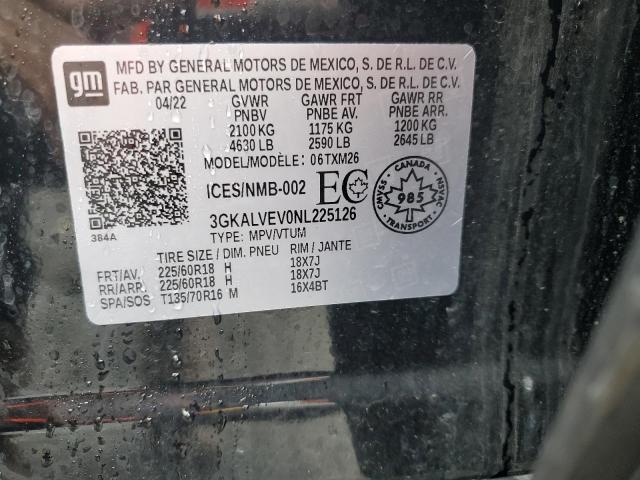 2022 GMC TERRAIN SL - 3GKALVEV0NL225126