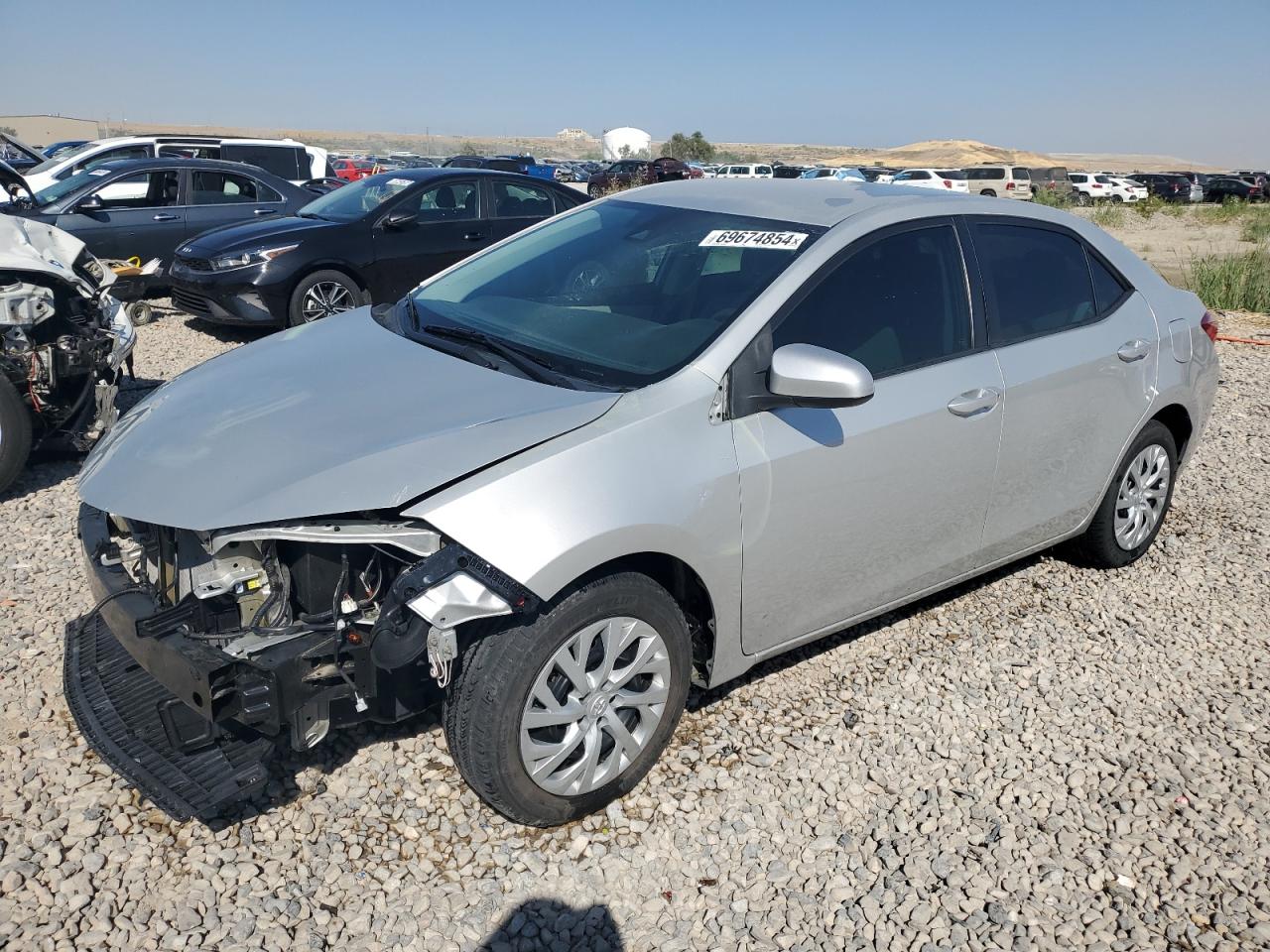 Lot #2841206765 2019 TOYOTA COROLLA L