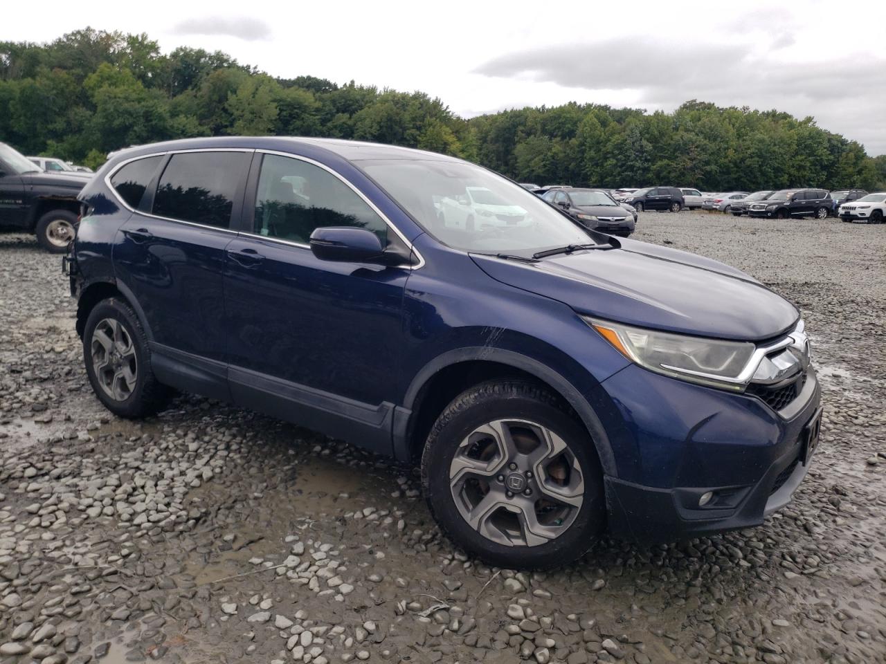 Lot #2809275106 2017 HONDA CR-V EXL