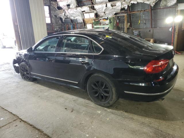 VOLKSWAGEN PASSAT S 2016 black  gas 1VWAT7A30GC034474 photo #3