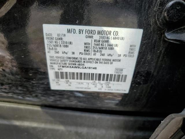 2020 FORD EXPLORER P - 1FM5K8AW9LGA18148