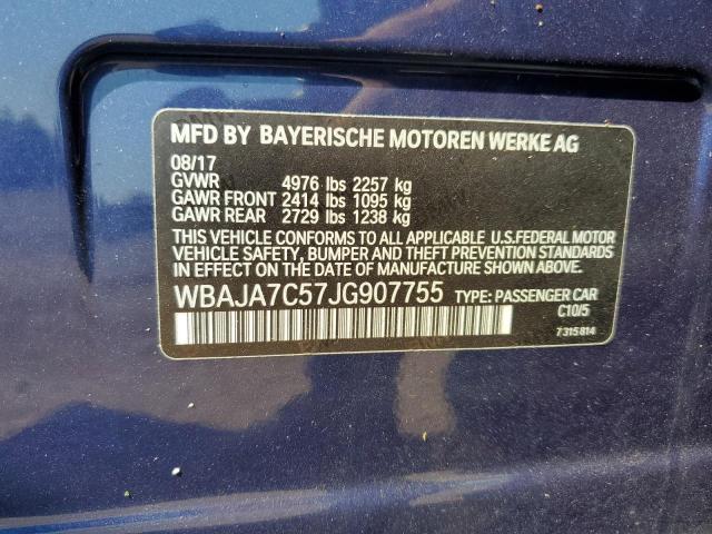 2018 BMW 530 XI - WBAJA7C57JG907755