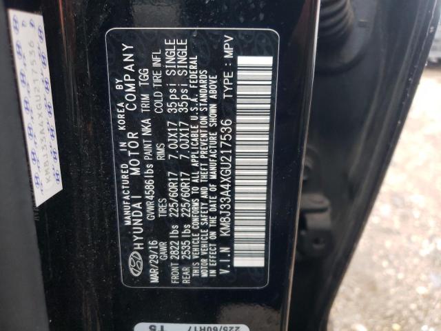 2016 HYUNDAI TUCSON LIM - KM8J33A4XGU217536