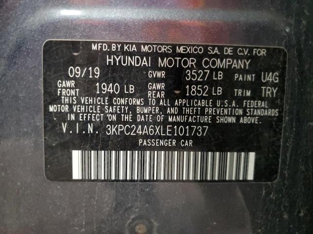 2020 HYUNDAI ACCENT SE - 3KPC24A6XLE101737