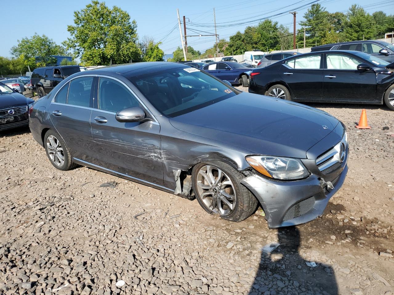 Lot #2977051650 2018 MERCEDES-BENZ C 300 4MAT