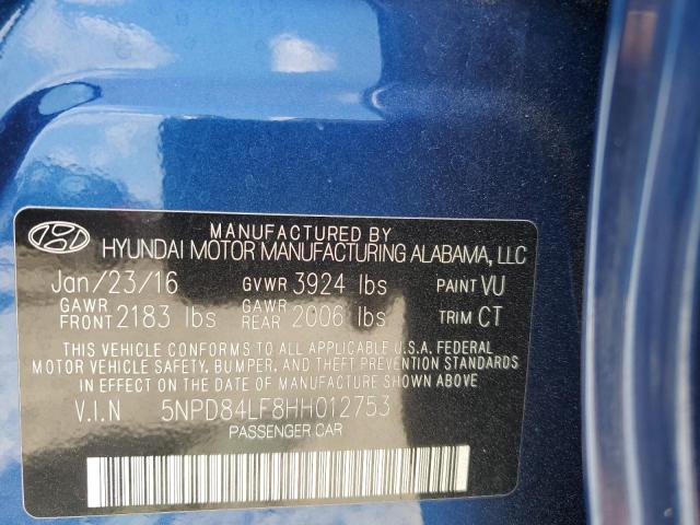 2017 HYUNDAI ELANTRA SE - 5NPD84LF8HH012753