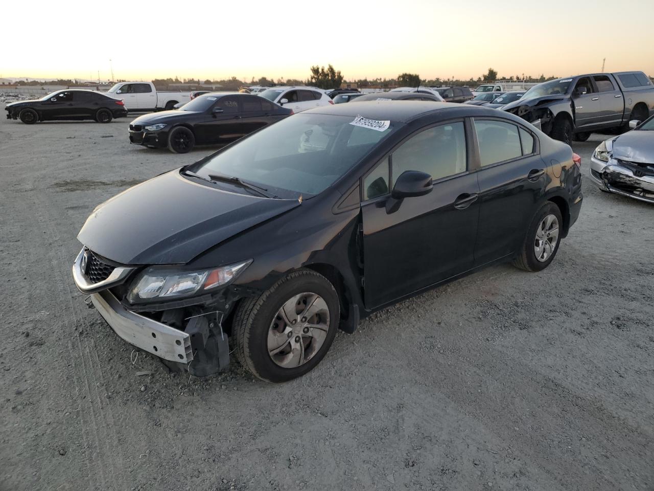 Lot #2989257801 2013 HONDA CIVIC LX