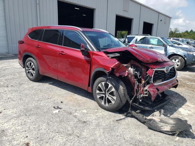 VIN 5TDGZRAH5MS071615 2021 Toyota Highlander, Xle no.4