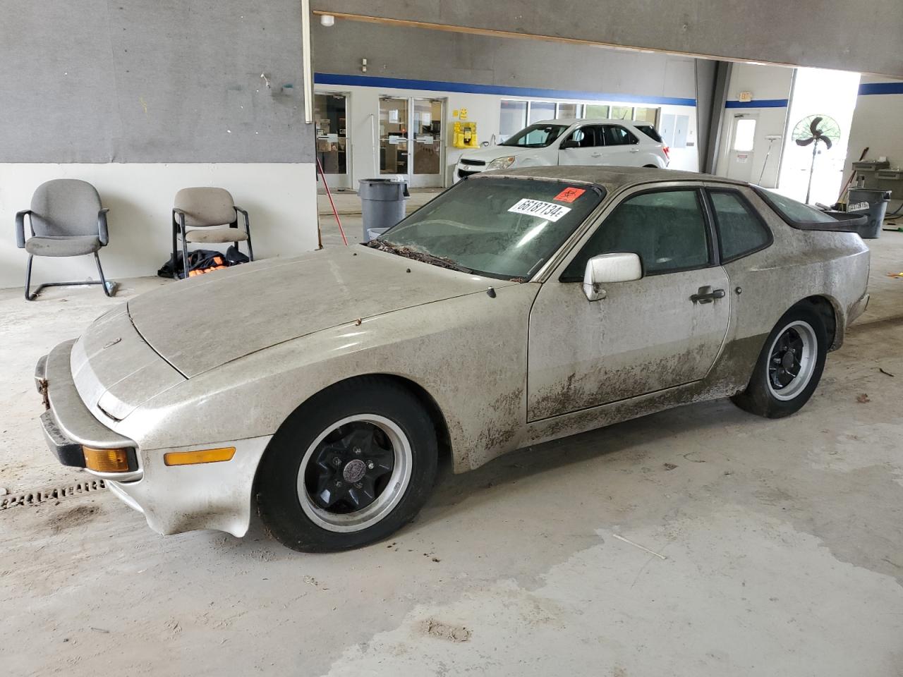 PORSCHE 944 1984 gray  gas WP0AA0946EN453279 photo #1