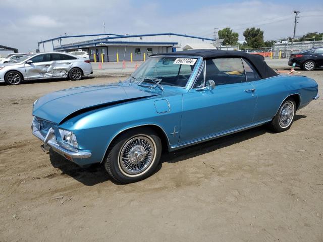 CHEVROLET CORVAIR 1966 blue   105676L110248 photo #1