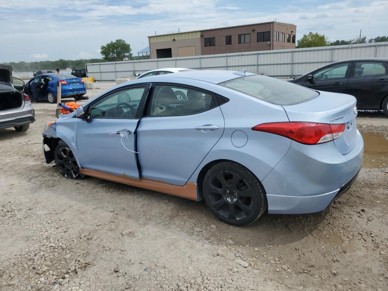 Lot #2771755957 2013 HYUNDAI ELANTRA GL