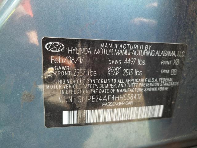 2017 HYUNDAI SONATA SE - 5NPE24AF4HH558412