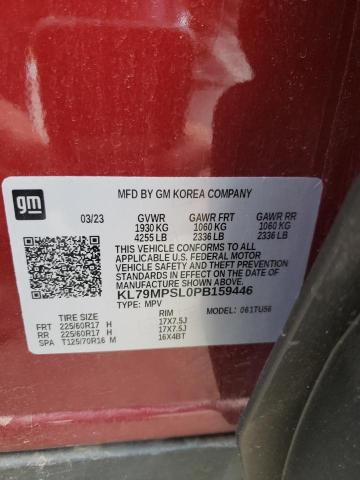 2023 CHEVROLET TRAILBLAZE - KL79MPSL0PB159446