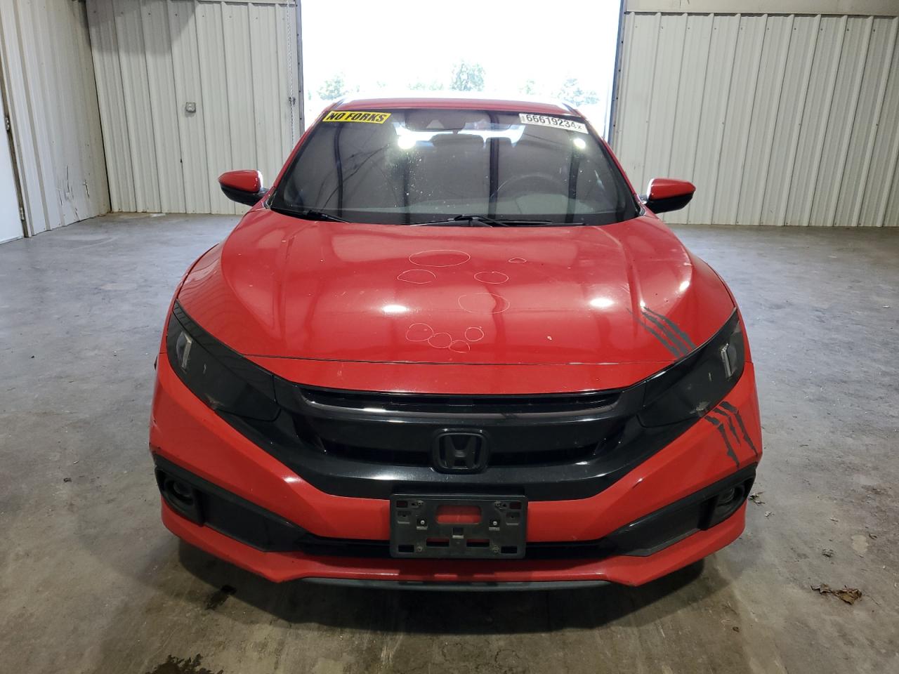 Lot #2823871094 2019 HONDA CIVIC SPOR